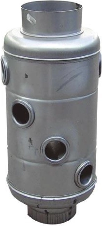 Dūmtraukio šilumokaitis Klasik 130/132 × 450 mm, plienas