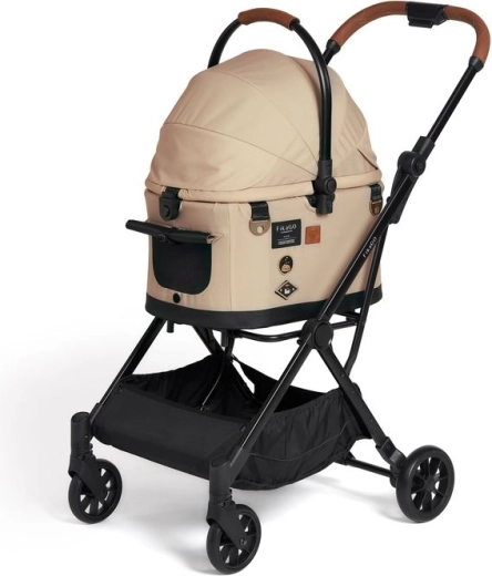 FIKAGO stroller for dogs and cats Flytta Plus Hygge beige