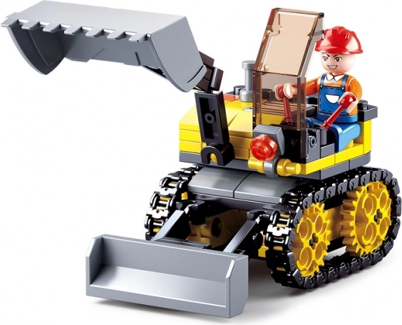 Sluban Town Builders Small Track Excavator