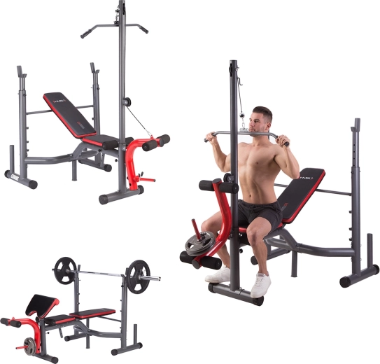 Smooth and safe back training with the lat pulldown