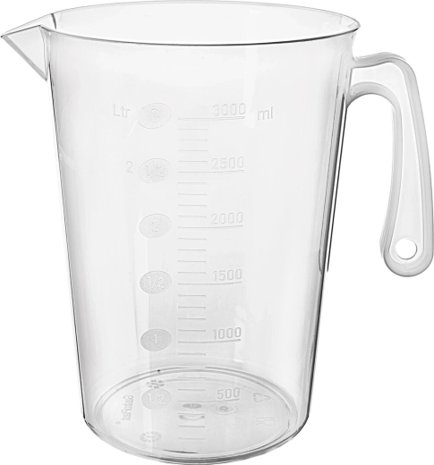 Polypropylene measuring jug (gastro) 3 L