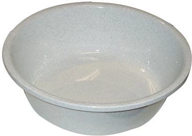 Plastic wash basin 40 cm granite