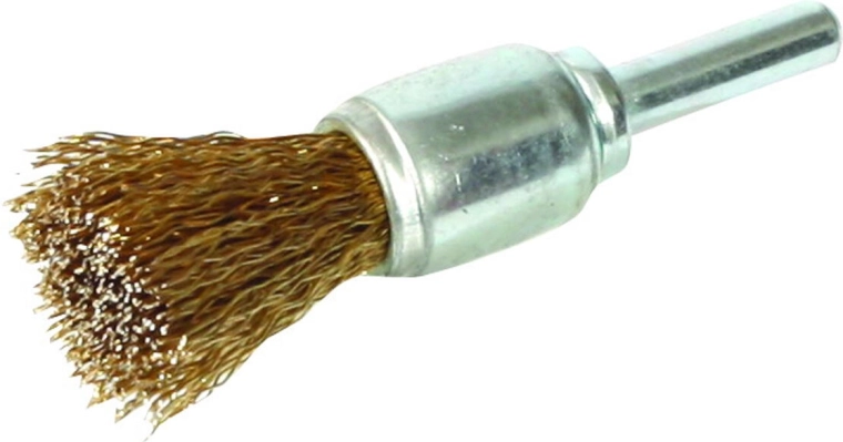 Galinio tipo rotacinis šepetys 17 mm su banguota viela 0,3 mm FESTA