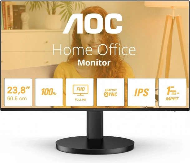 24" IPS monitor 100 Hz with HDMI and speakers