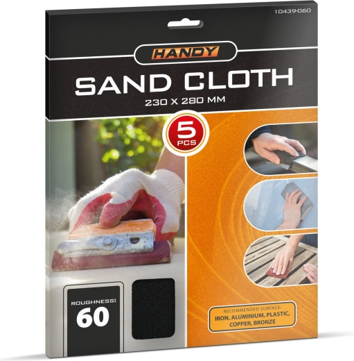 Practical pack of 5 sheets