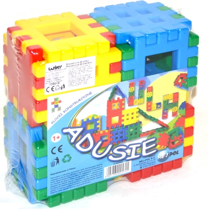 Plastikinis konstruktorius (24 dalys)