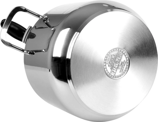 Atsparus nerūdijantis plienas ir trijų sluoksnių dugnas