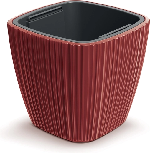 ORO Planter 30 cm retro red with insert