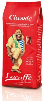 Lucaffé Classic whole bean coffee 1 kg (80% arabica, 20% robusta)