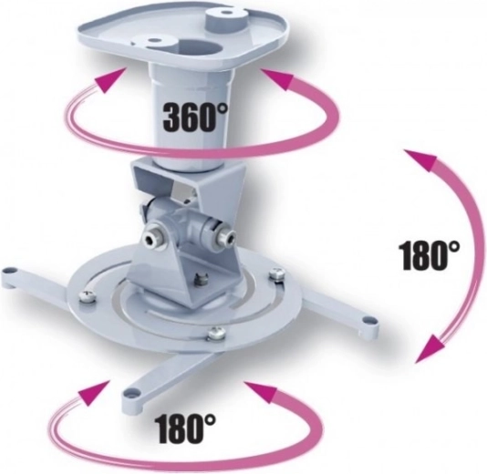 Ceiling Mount for Projector 22cm White