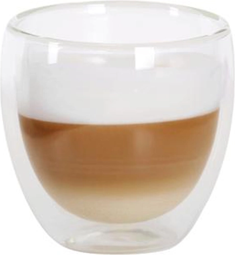 Stiklinis cappuccino puodelis TORO iš dvigubo borosilikatinio stiklo 280 ml