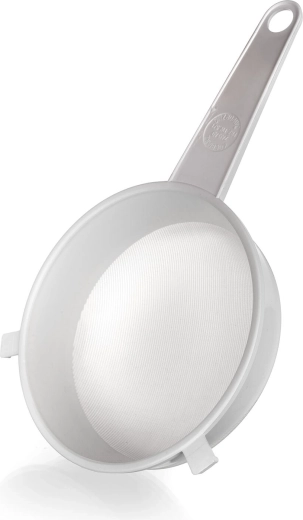 Kitchen strainer with fine mesh 16 cm, white