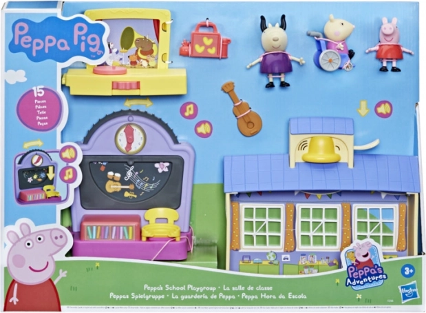 Žaidimų rinkinys „Peppa Pig“ mokyklos žaidimų aikštelė