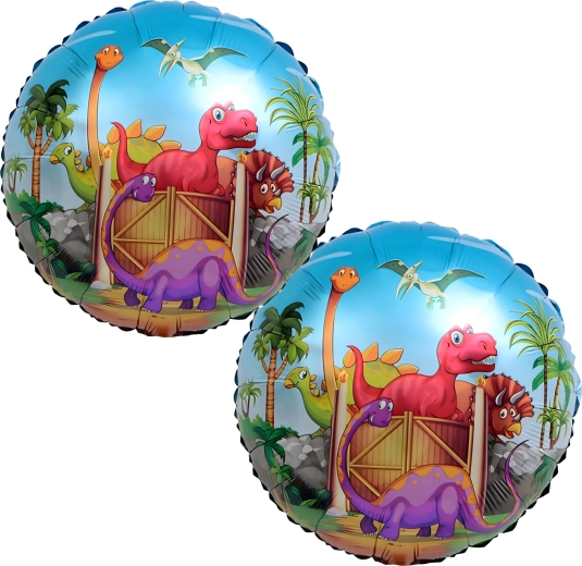 Dinosaur Birthday Balloon Set 5 pcs