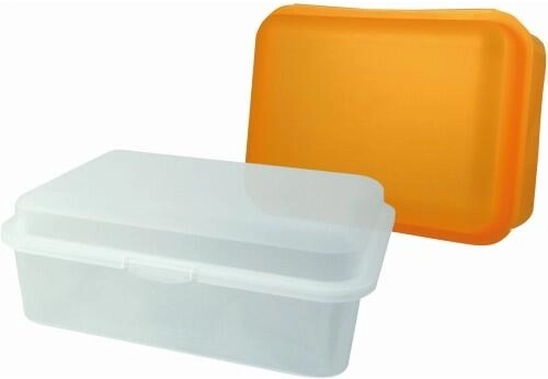 Plastic click box 18 × 13 × 7 cm – mix of colors