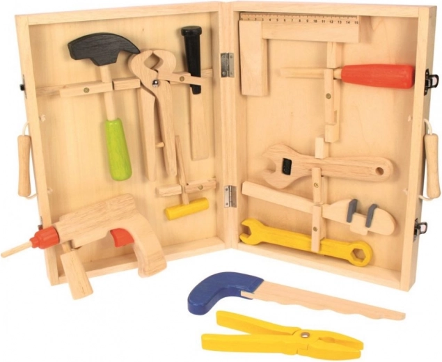 Medinis įrankių lagaminėlis Bigjigs Toys