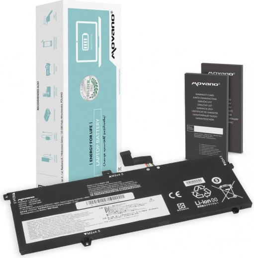 Movano baterija, skirta Lenovo ThinkPad X13, X390 ir X395 (48 Wh)
