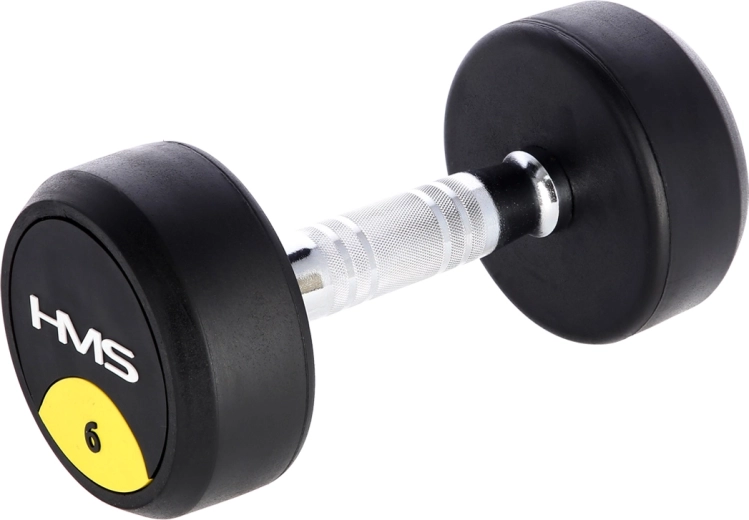 Rubber-coated weights to protect floors and equipment