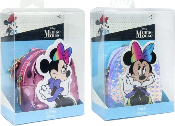 Raktų pakabukas su mini kuprinyte MINNIE MOUSE vaikams