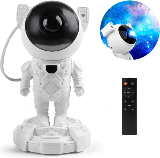Pasukama astronauto galva tiksliam projekcijos nukreipimui