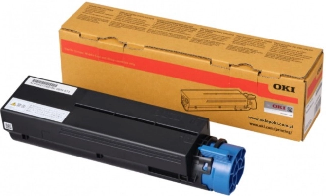 Toner for OKI B433 / B513 printers, black, yield 12,000 pages