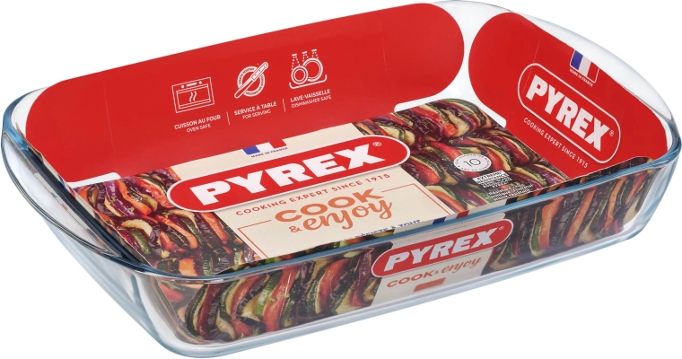 Glass Roaster PYREX 3.7 l (40 × 27 × 6 cm)
