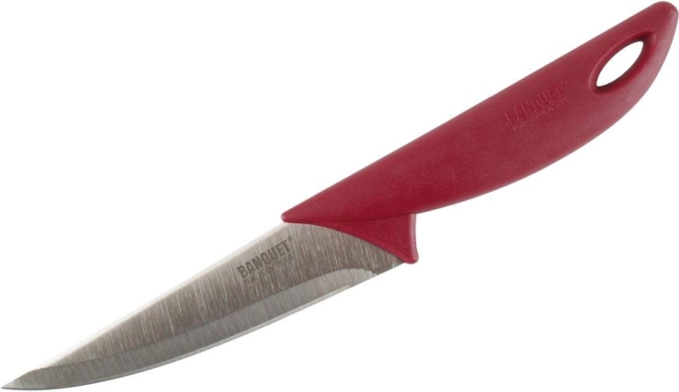 Universal kitchen knife 12 cm Culinaria Red