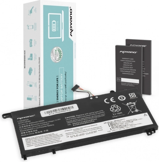 Movano L19M3PDA Battery for Lenovo ThinkBook 14/15 G2–G5 (IAP/ITL/ACL/ABA) 3000 mAh 35 Wh
