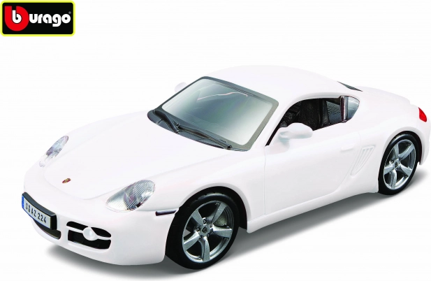 Bburago Porsche Cayman S baltas 1:32