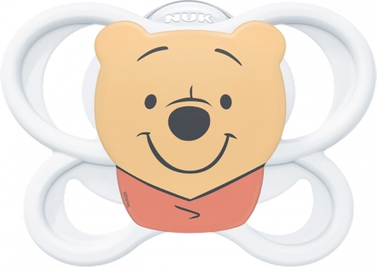 NUK Perfect Match Air Disney čiulptukas „Mikė Pūkuotukas“ 0–6 mėn., baltas