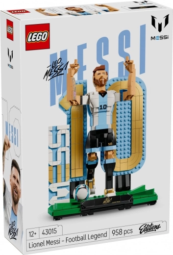 LEGO Editions Lionel Messi – futbolo legenda