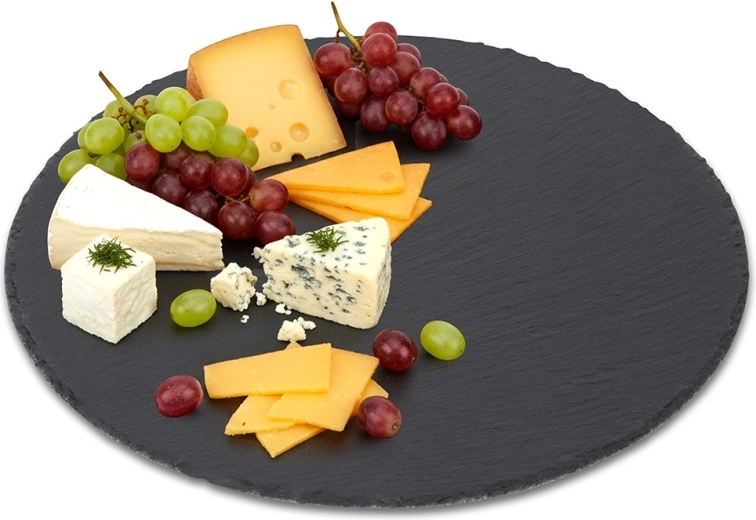 Round Slate Serving Board 30 cm