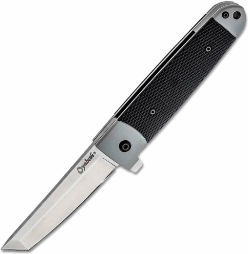 Folding Knife Cold Steel Oyabun 9 cm, Black, Griv-Ex and Kray-Ex