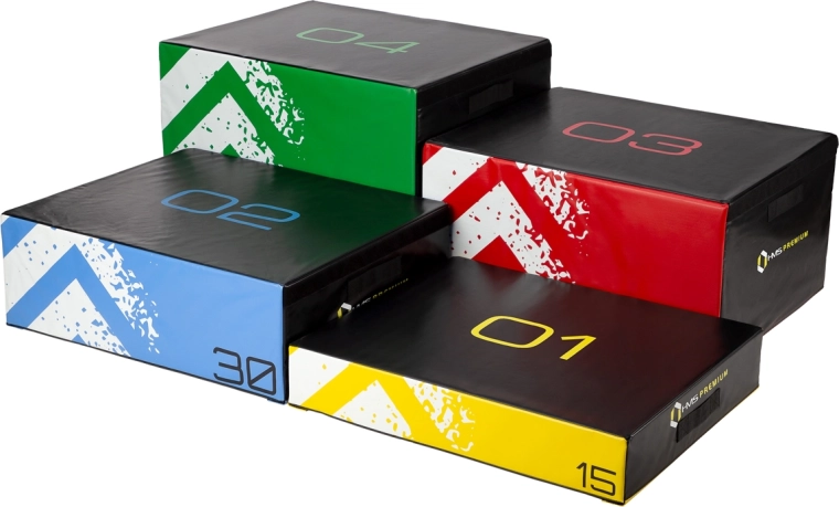 HMS Premium PYBS01 Soft Plyometric Box Set