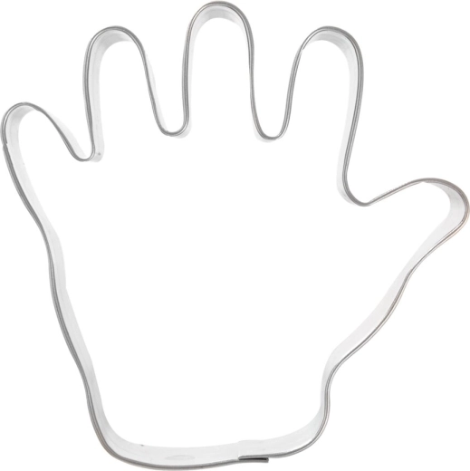 Stainless steel hand-shaped cookie cutter