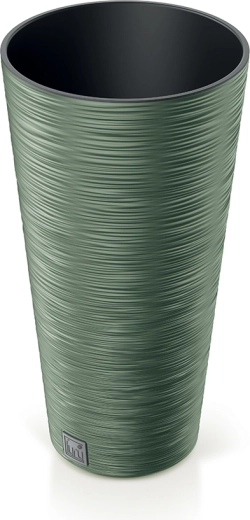 Furu Slim Flowerpot 30 cm – earthy green