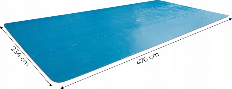 Tikslus forma ir matmenys rėminiams baseinams 488 × 244 cm