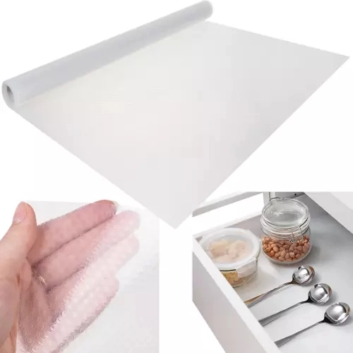 Non-slip liner for drawers and cabinets 300 × 50 cm transparent