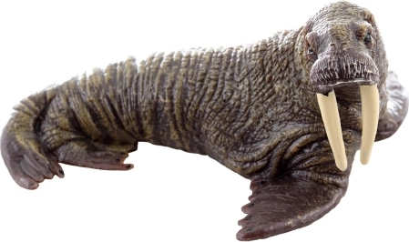 Plastic walrus figurine 10.5 cm