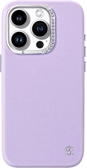 Žvaigždėtas Joyroom dėklas, skirtas iPhone 15 Pro Max, violetinis