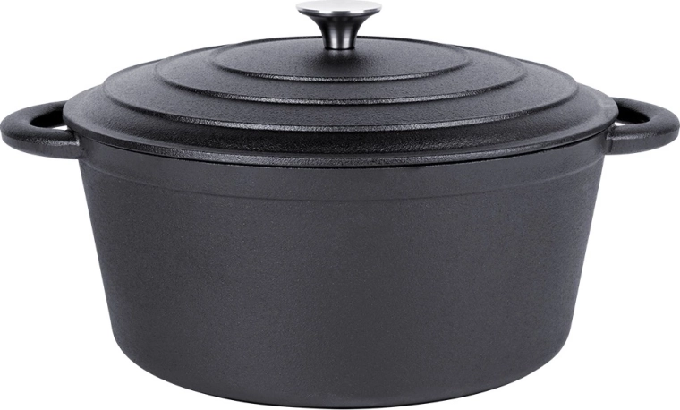 Tvirtas dangtis su nerūdijančio plieno rankenėle