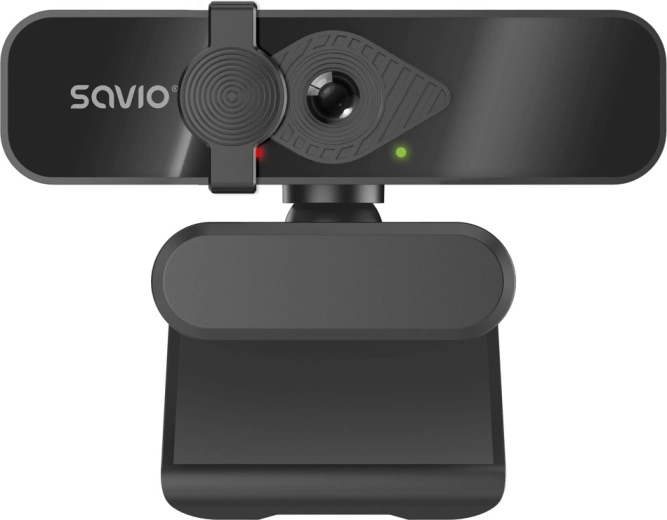 4K Webcam with Privacy Cover and Noise-Canceling Microphone