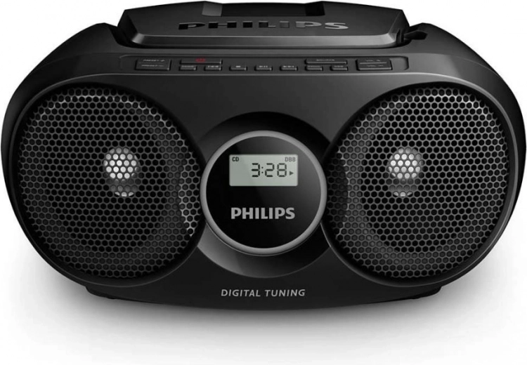 Portable Radio CD Player PHILIPS AZ215B Black