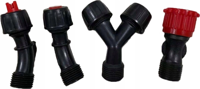 Set of 4 interchangeable nozzles