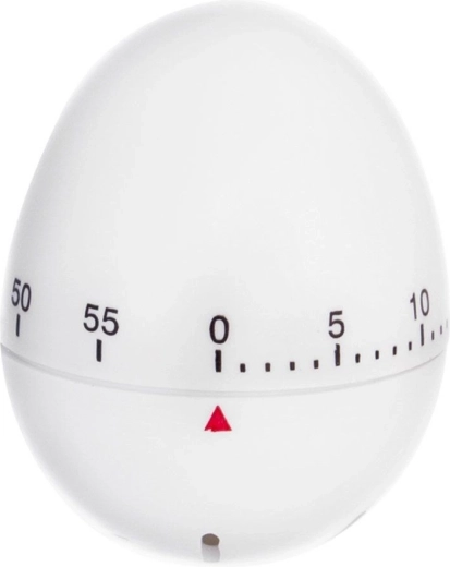 Mechanical kitchen timer in the shape of an egg ORION