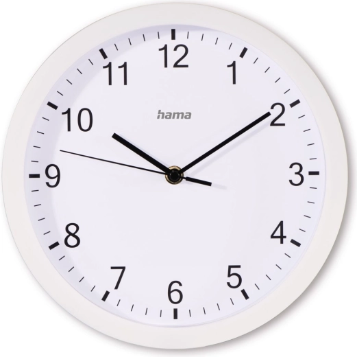 Elba Wall Clock 25 cm White