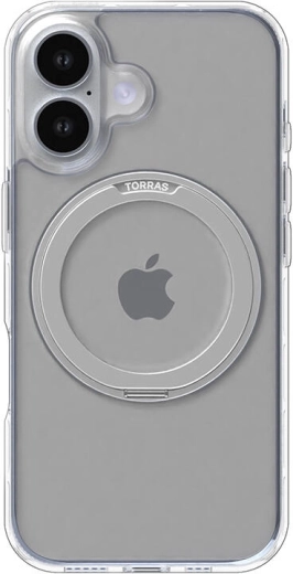 TORRAS Ostand Pro Clear Case for iPhone 16