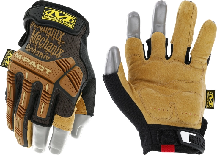 Odinės darbo pirštinės Mechanix Durahide M-Pact Framer, dydis S/8
