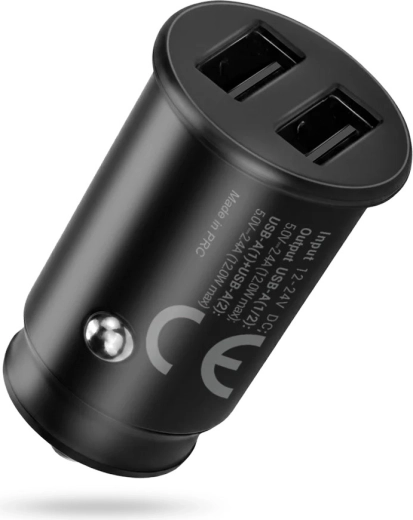 Automobilinis įkroviklis everActive CC-25, 2× USB, 12 W
