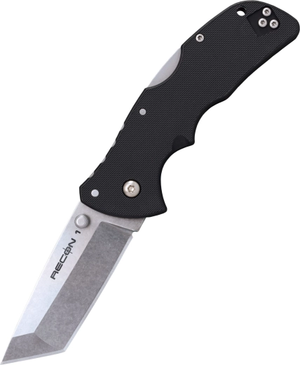 Cold Steel Mini Recon 1 Tanto pocket knife 7.3 cm, black, Griv-Ex